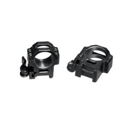 Colliers Max Strength (Mod&egrave;le: High Profile avec levier QD, &Oslash; 30 mm, hauteur du pied 22 mm)