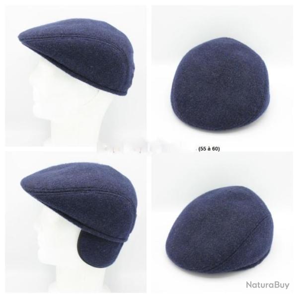 Casquette d'hiver avec cache oreilles rabattables ( n4 )