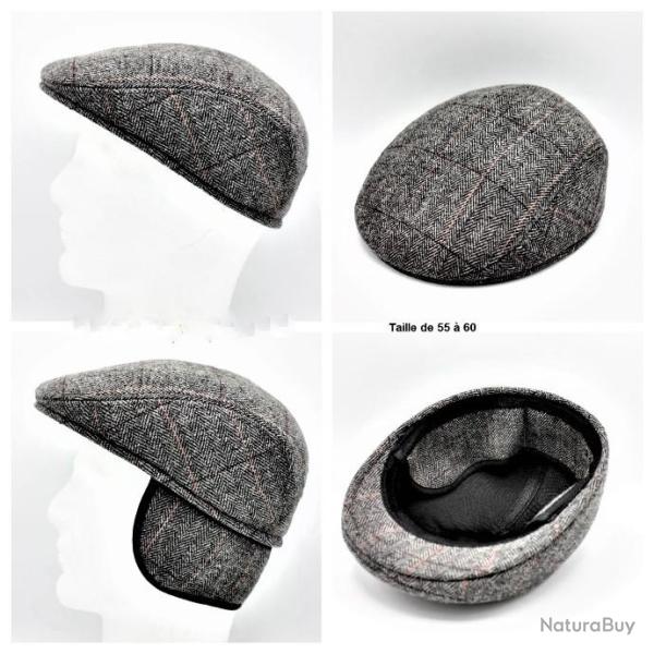 Casquette d'hiver cache oreilles rabattables ( n7 )
