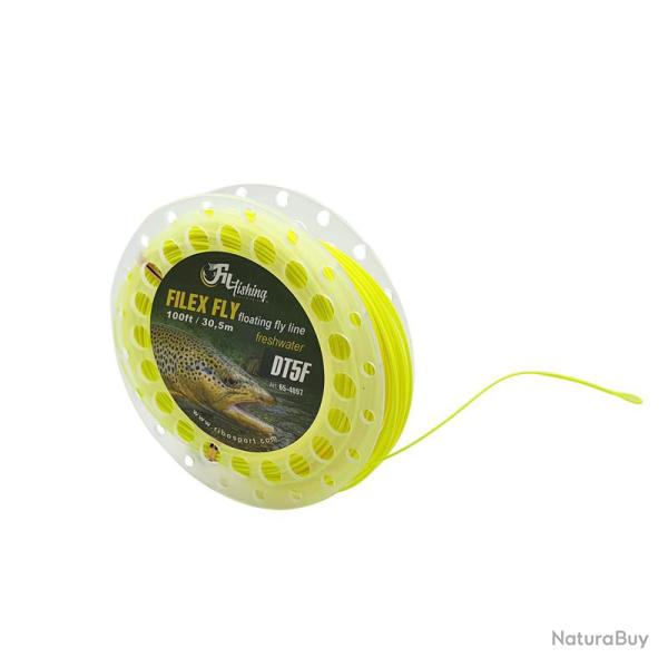 Soie Filex Fly Line Dt Floating 30.5 M Filfishing DT6F
