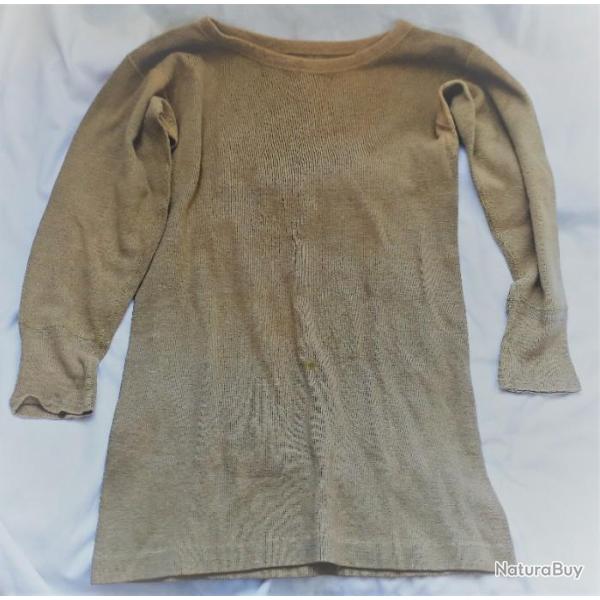 US105840a Maillot de corps  manches longues