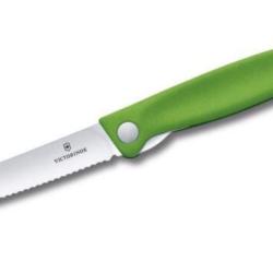 6.7836 Couteau d'office Victorinox Swiss Classic pliant sur carte