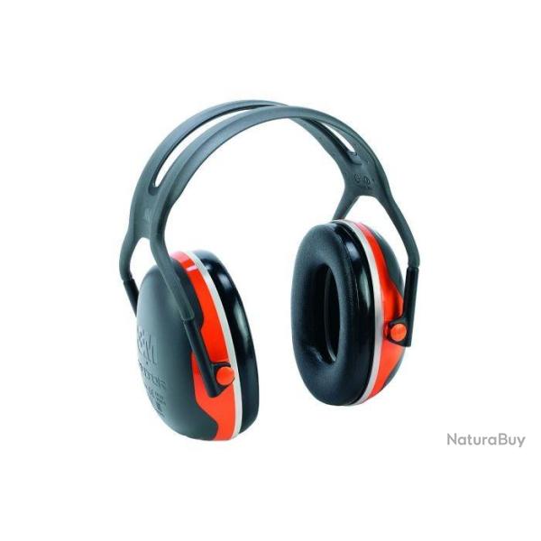 casque anti bruit peltor 3M X4A Orange fluo