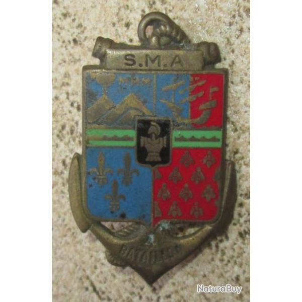 Service Militaire Adapt�, REUNION, 4� Bataillon, dos guilloch�