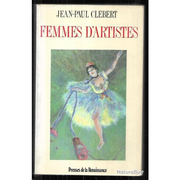 femmes d'artistes de jean-paul clebert
