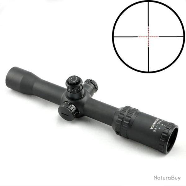 Visionking 2.5-10x32 Super grand Angle tactique fusil porte FMC tanche antichoc LIVRAISON GRATUITE