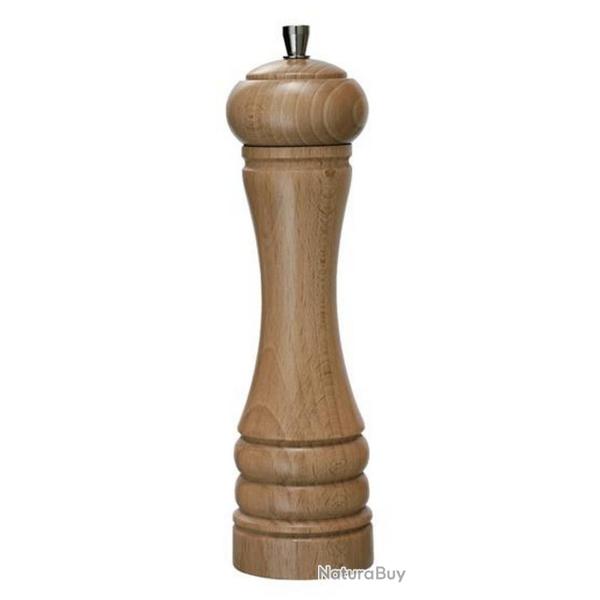 Moulin h�tre, Couleur bois naturel, Hauteur 21 cm, Type moulin sel [Marlux]