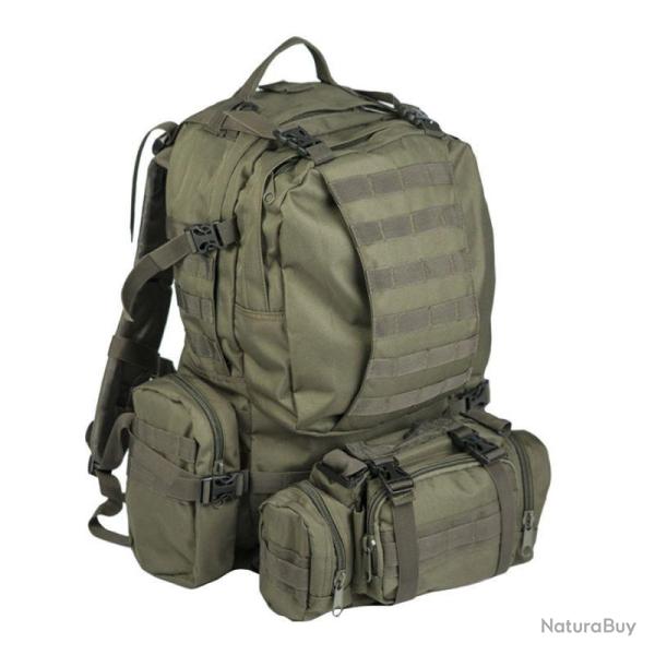SAC � DOS DEFENSE PACK ASSEMBLY 36L VERT OLIVE