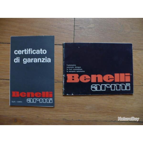 MODE D'EMPLOI BENELLI