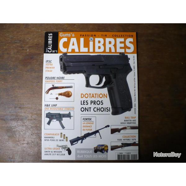 REVUE "CALIBRES" NUMERO#1