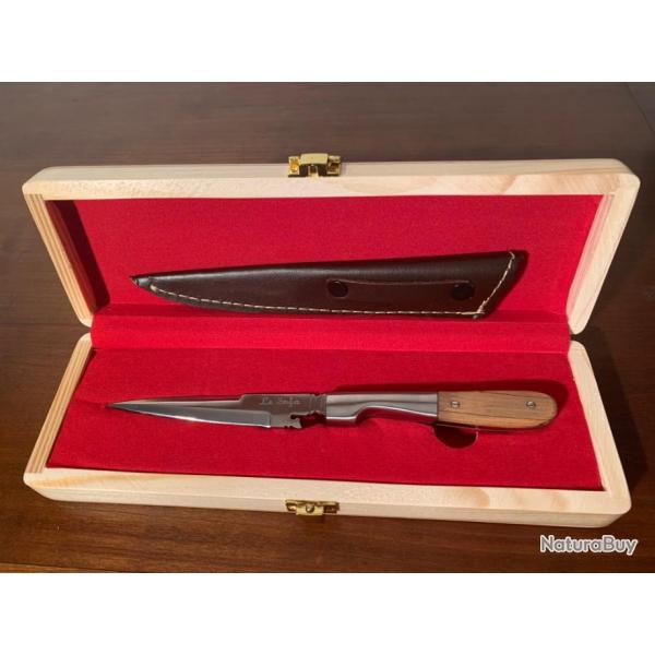 COFFRET CADEAU - STYLET OUVRE LETTRE - TECK