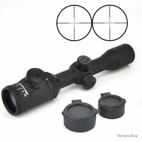 Visionking 1.5-5x32 pour fusil de chasse optique  vert/rouge point central livraison gratuite