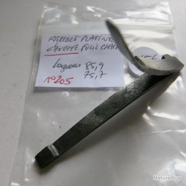 VENDU PAR CUIRASSIER11 N205 RESSORT GAUCHE DE PLATINE FUSIL CHASSE ANCIEN