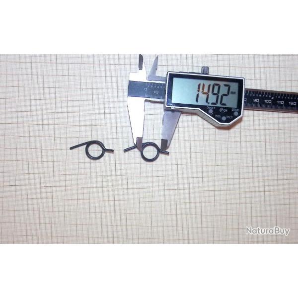 2 Ressorts  de d�tente de ? n�19   diam 14.92