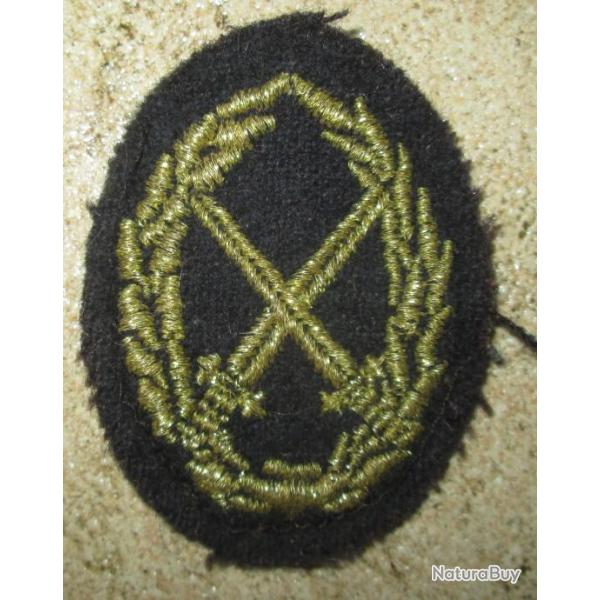 Brevet Militaire Professionnel N� 1, dor�