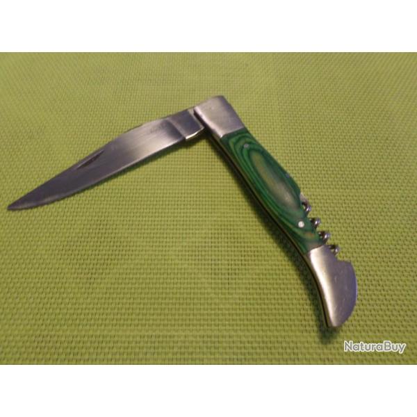 Couteau de poche Pradel avec tire bouchon