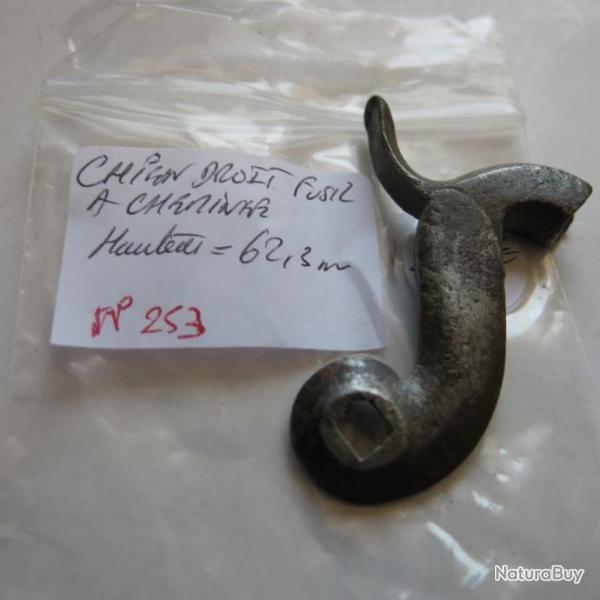 VENDU PAR CUIRASSIER11 N 253 CHIEN DROIT  DE FUSIL A CHEMINEE