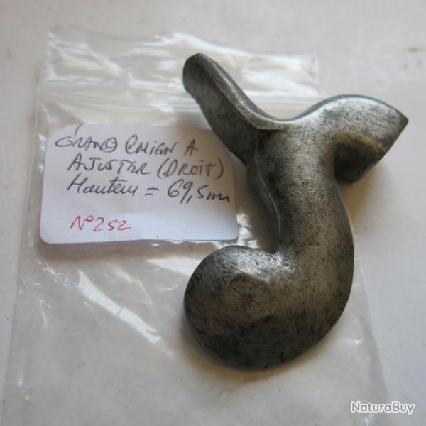 VENDU PAR CUIRASSIER11 N� 252 CHIEN DROIT  DE FUSIL A CHEMINEE BRUT A AJUSTER