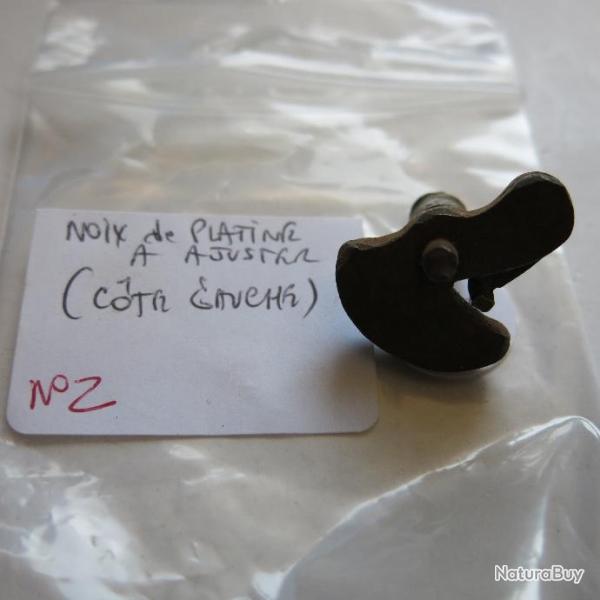 VENDU PAR CUIRASSIER11 N�2 NOIX DE PLATINE+ CHAINETTE  A AJUSTER (COTE GAUCHE)