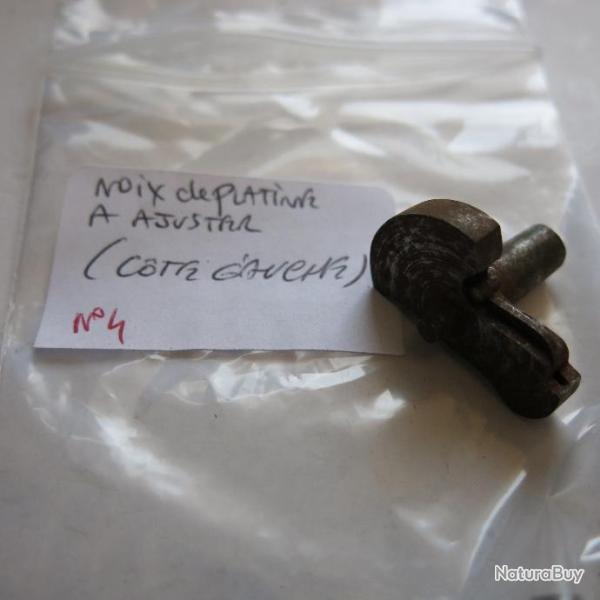 VENDU PAR CUIRASSIER11 N�4 NOIX DE PLATINE+ CHAINETTE  A AJUSTER (COTE GAUCHE)