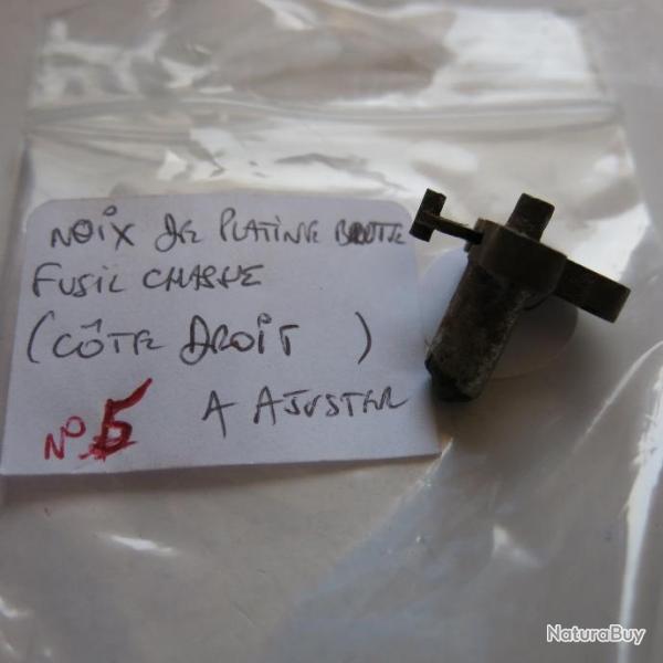 VENDU PAR CUIRASSIER11 N5 NOIX DE PLATINE+ CHAINETTE  A AJUSTER (COTE DROIT)