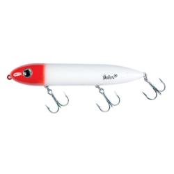 Mini Spook Jr 85mm 14gr Heddon Blanc t&ecirc;te rouge
