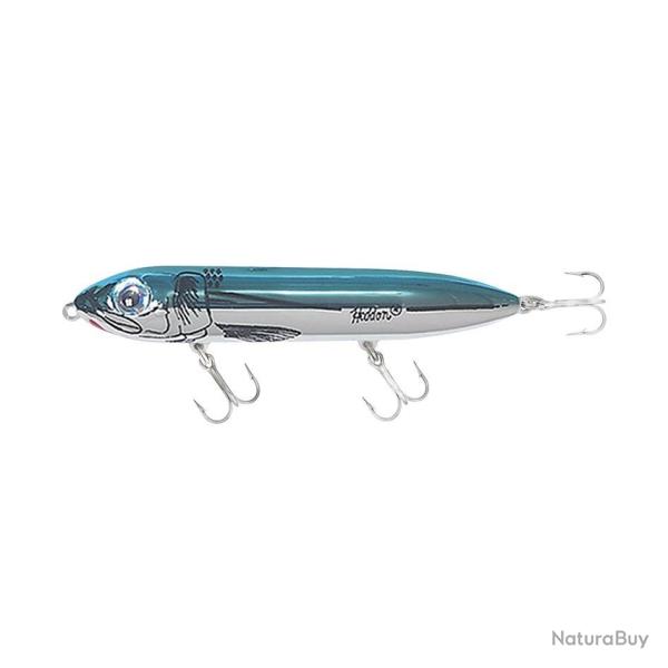 Super Spook 125mm 25gr Heddon Chrome dos bleu