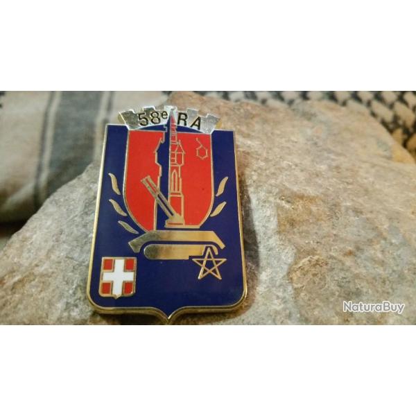 58� R�giment d'Artillerie - Fabrication Arthus Bertrand Paris