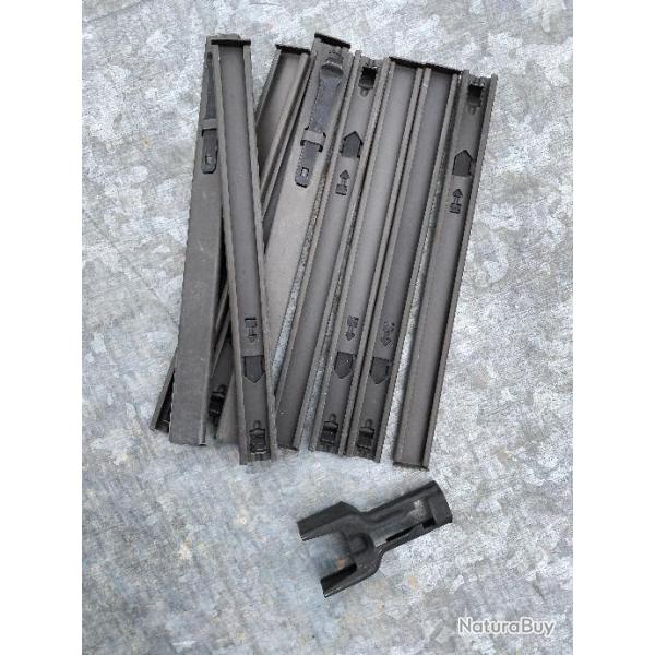 AK 47 / 74, LAMES CHARGEUR, lot de 10