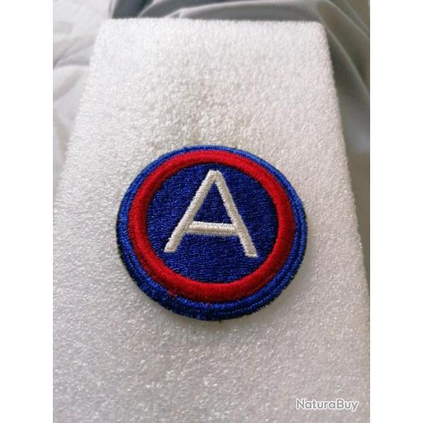 Patch arm�e us 3RD ARMY PATTON NORMANDIE ww2 original 1
