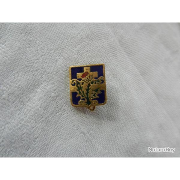 Insigne breloque �pinglette Chardon et croix de lorraine
