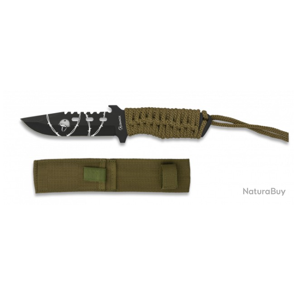 Couteaux coyote etui nylon lame 10 cm 3241707