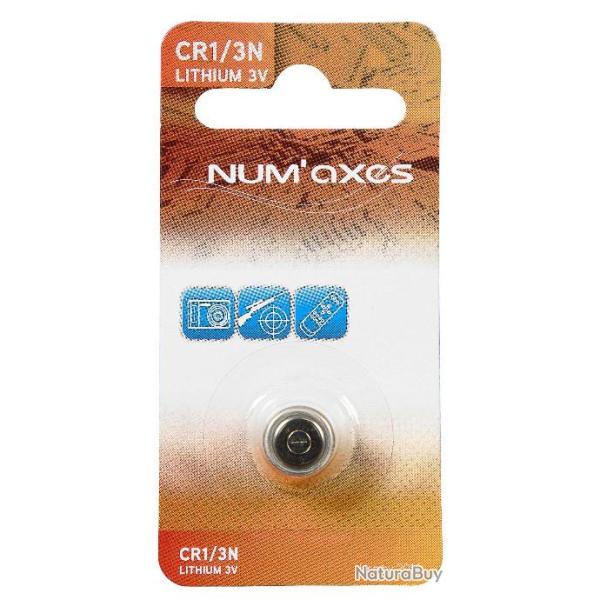NUM'AXES - Blister 1 pile CR1/3N lithium 3 V