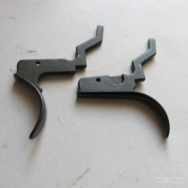 VENDU PAR CUIRASSIER11 N�1 PAIRE DE DETENTES   (NOIR ) FUSIL SUPERPOSE FAIR CAL12