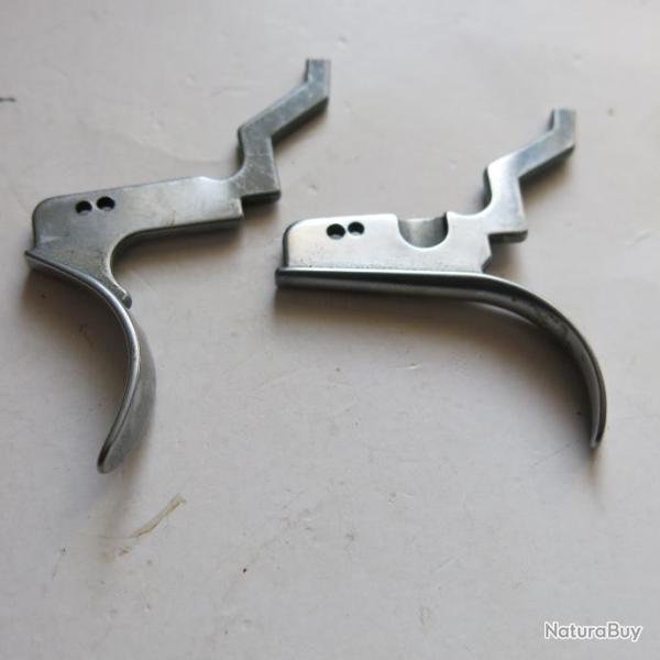 VENDU PAR CUIRASSIER11 N�2 PAIRE DE DETENTES   (GRISE ) FUSIL SUPERPOSE FAIR CAL12