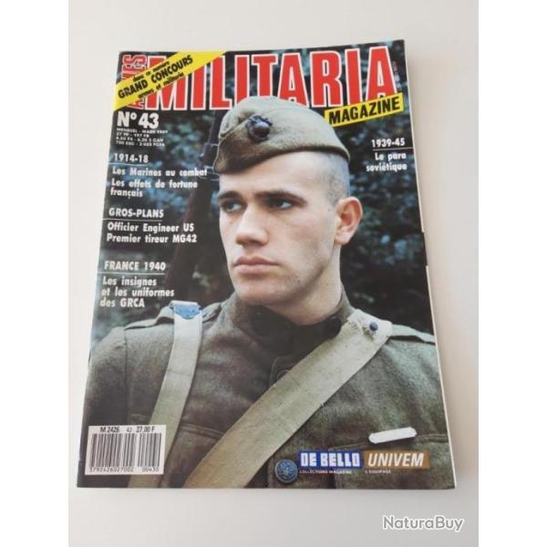 MILITARIA MAGAZINE NUMERO 43