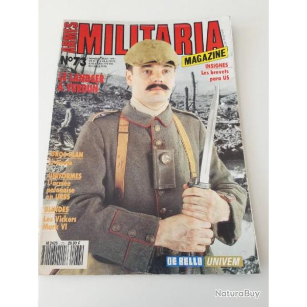 MILITARIA MAGAZINE NUMERO 73