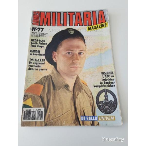 MILITARIA MAGAZINE NUMERO 77