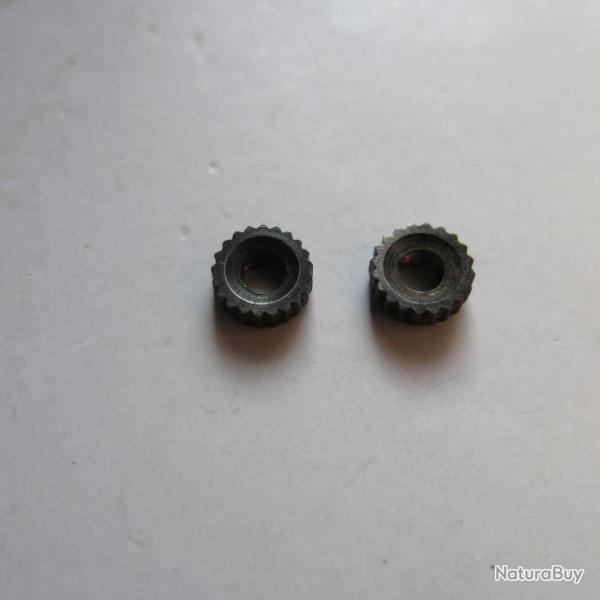 VENDU PAR CUIRASSIER11 PAIRE D'ECROUS DE DEVANT DE FUSIL BERETTA S55-S56-S686