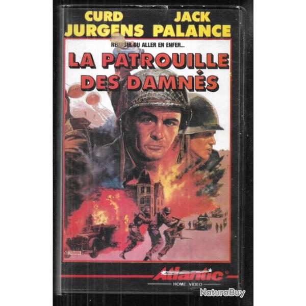 la patrouille des damn�s jack palance (1er role) vhs de guerre