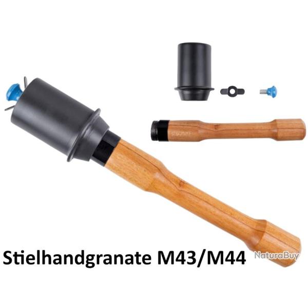M43 M44 Stielhandgranate grenade � manche REPRO FACTICE INERTE WW2 Allemand Wehrmacht SS
