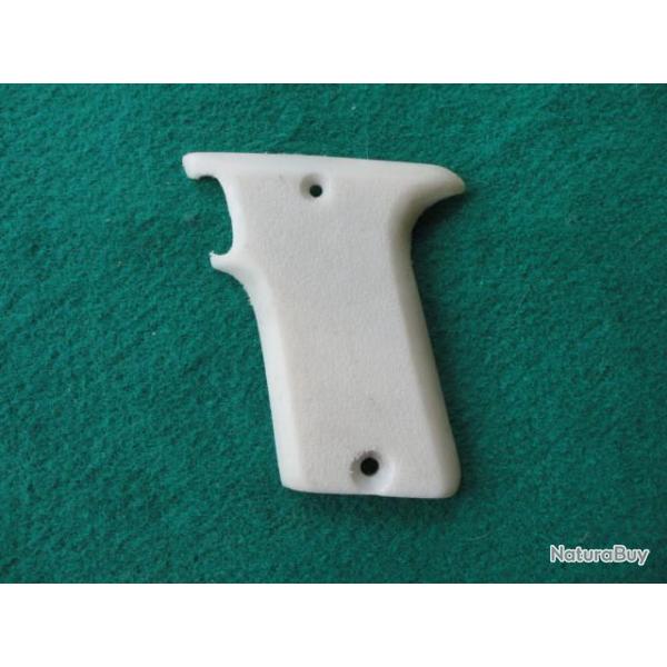 Plaquette gauche de pistolet inconnu.