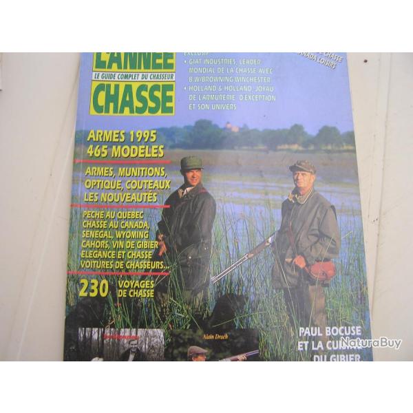 L ANNEE DE LA CHASSE 1995