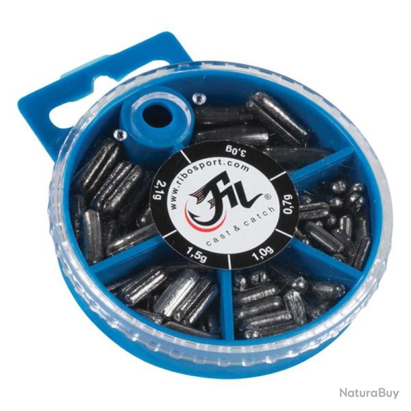 Boite de plombs Styl lead Filfishing 100gr 5 tailles