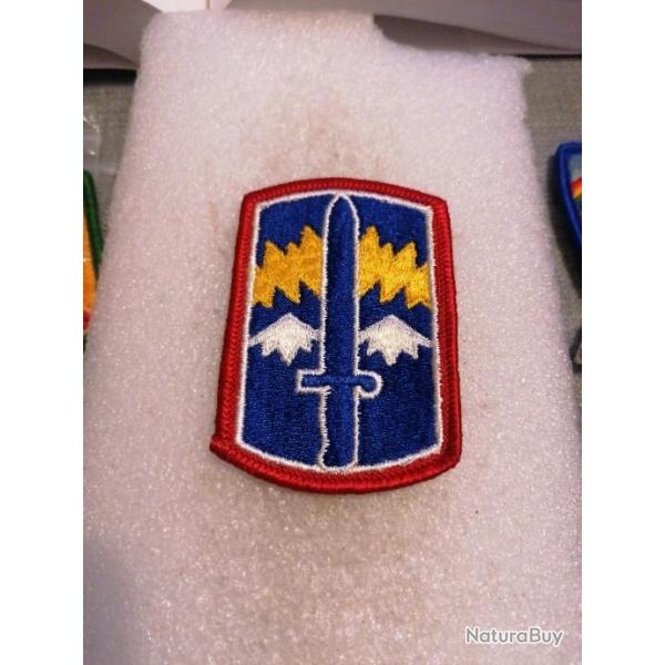 Patch arm�e us 171th INFANTRY BRIGADE original
