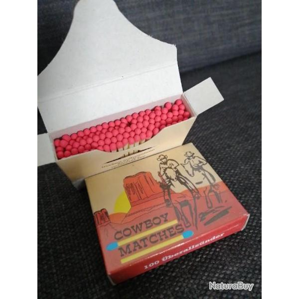 Allumettes cowboy / cow boy