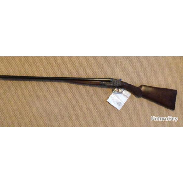 Artisan st�phanois cal 16 / 70 juxtapos�s demi plein faux corps jasp� �tat neuf