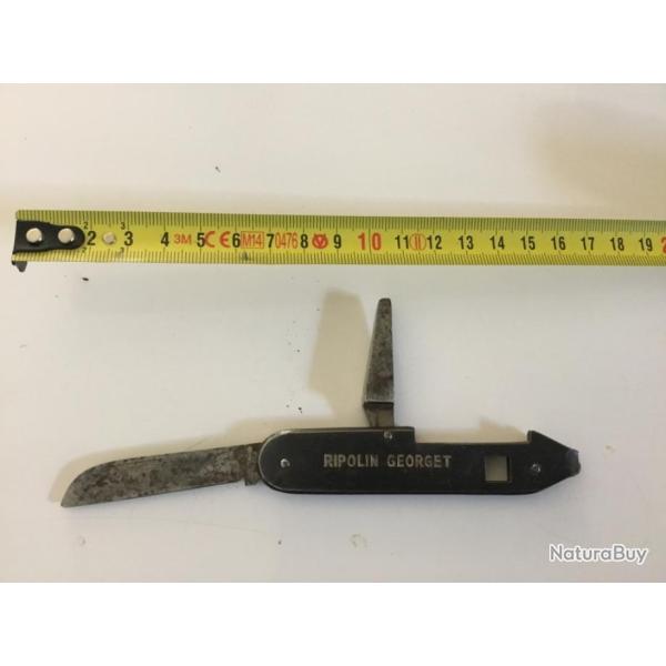 Couteau pliant publicitaire  Ripolin georget