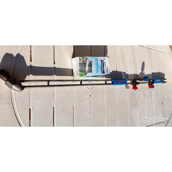 Chalumeau de chauffe industriel  deux mains .