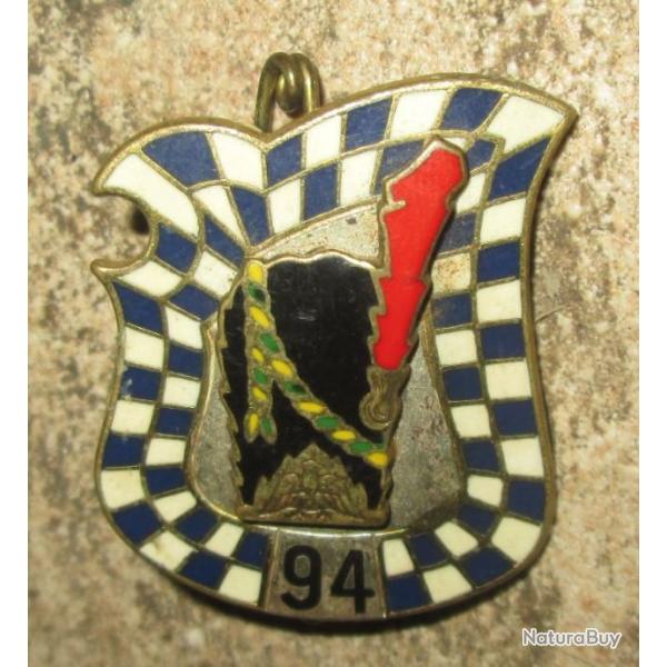 94 Rgiment d'Infanterie, dos guilloch, homologation verticale